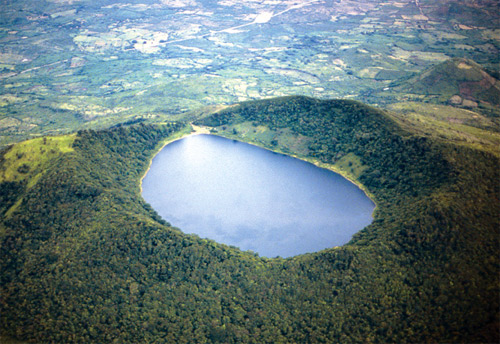 Leyenda de la Laguna del Volcán de Ipala