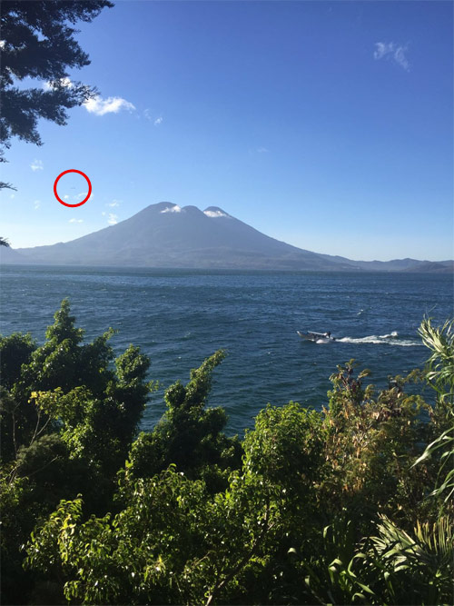 Ovni en Atitlán, Sololá, Guatemala